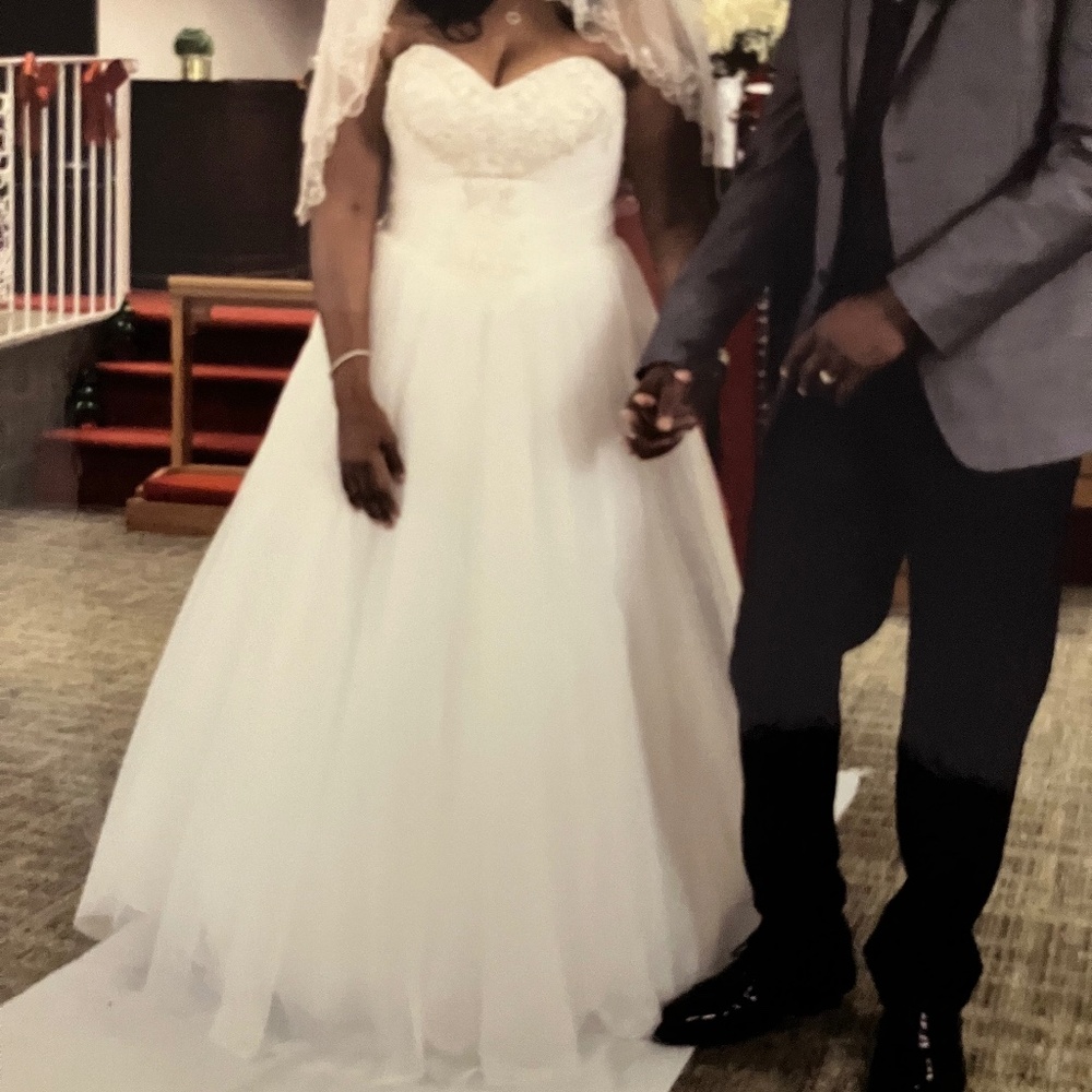 Davids bridal princess wedding dress